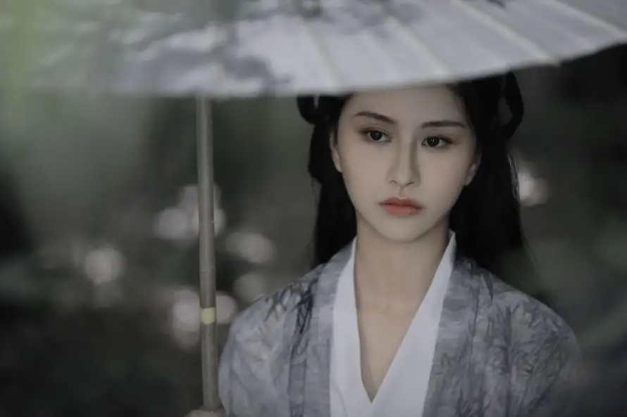 4k古风壁纸-女子 - 忧郁-愁思「哲风壁纸」