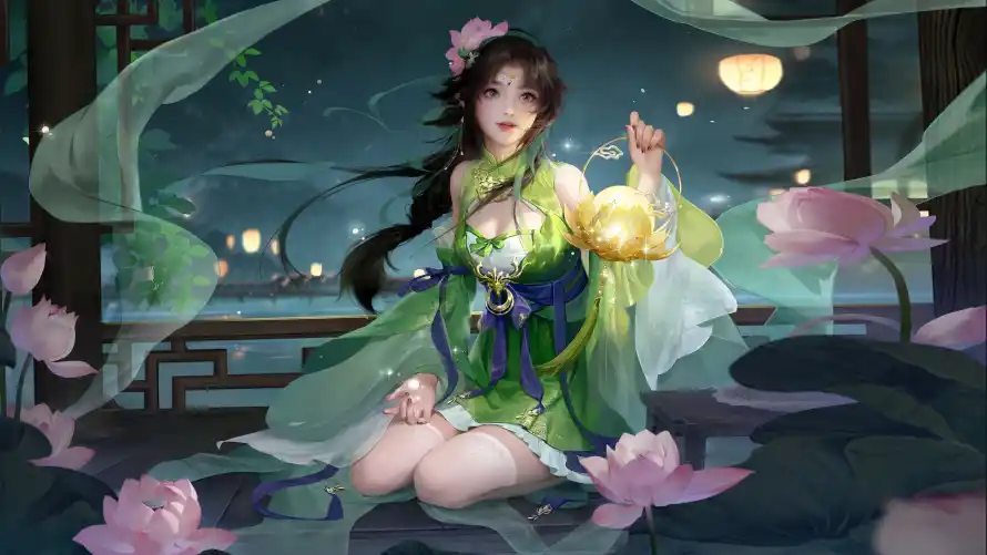 4k古装壁纸 - 古风 - 夜景 - 水榭「哲风壁纸」 4k古装壁纸 - 古风 - 夜景 - 水榭「哲风壁纸」
