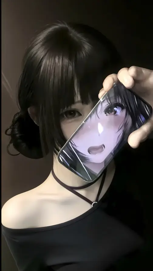 4k女生壁纸 - 暗调 - 漫画 - 甜酷「哲风壁纸」