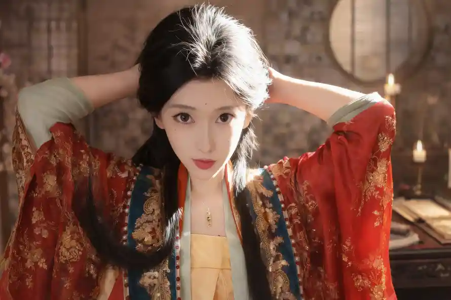 3k写真壁纸-古风 - 国风-妩媚「哲风壁纸」