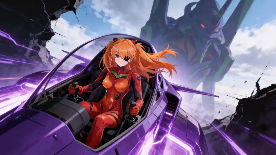 4k废墟壁纸-机甲 - eva-初号机「哲风壁纸」 4k废墟壁纸-机甲 - eva-初号机「哲风壁纸」