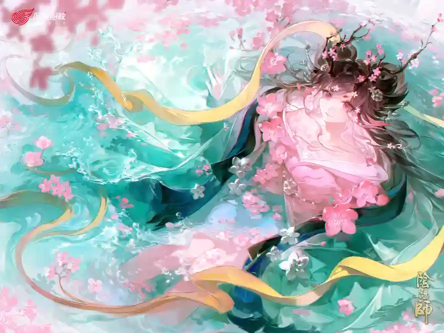 3k桃花壁纸-梦幻 - 水袖-水面「哲风壁纸」 3k桃花壁纸-梦幻 - 水袖-水面「哲风壁纸」