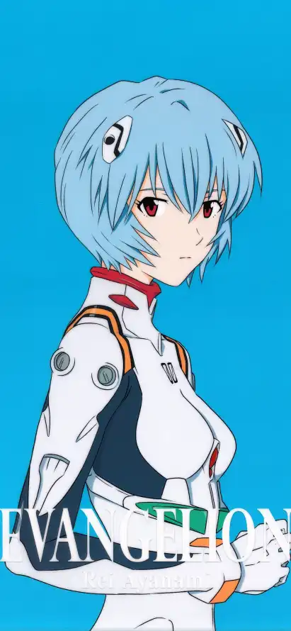 4k侧身壁纸 - 手机 - 红瞳 - eva「哲风壁纸」