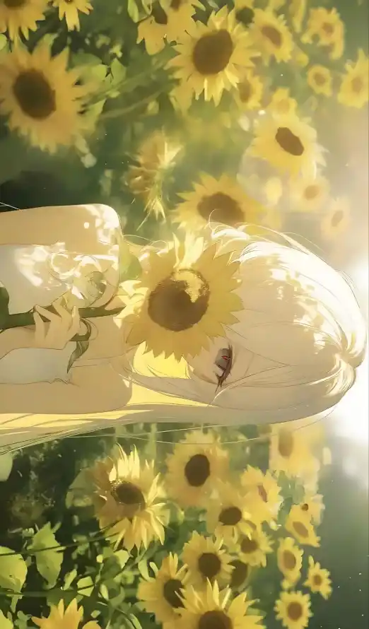 4k侧影壁纸 - 夏日 - 少女 - 暖光「哲风壁纸」