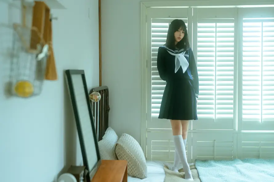 7k室内壁纸-少女 - 居家-日系「哲风壁纸」