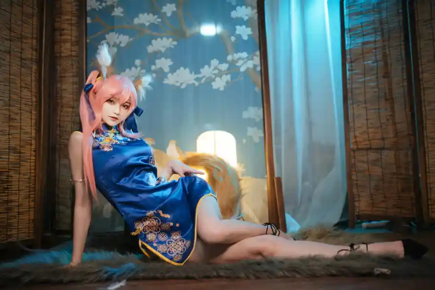 6k和风壁纸-坐姿 - 室内-少女「哲风壁纸」