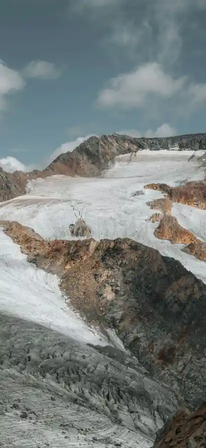 4k冰川壁纸 - 山峰 - 山脉 - 山谷「哲风壁纸」