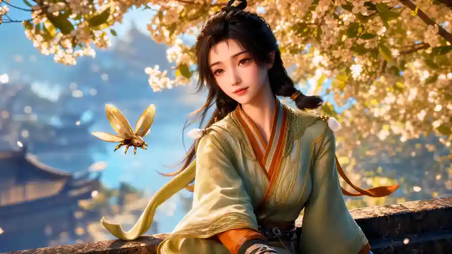 2k侠女壁纸-古装 - 国风-汉服「哲风壁纸」