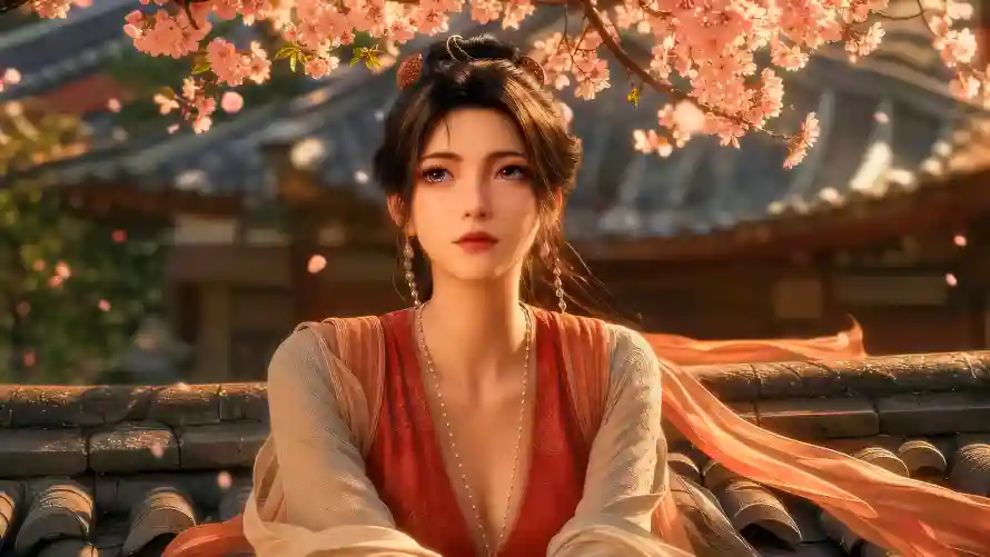 2k凡人壁纸-古风 - 国风-屋顶「哲风壁纸」
