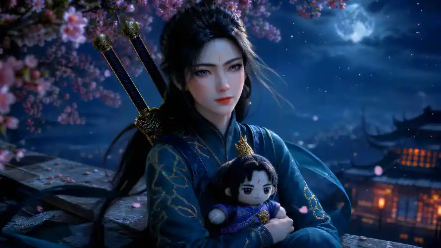 2k仙侠壁纸-凡人 - 剑侍-古风「哲风壁纸」