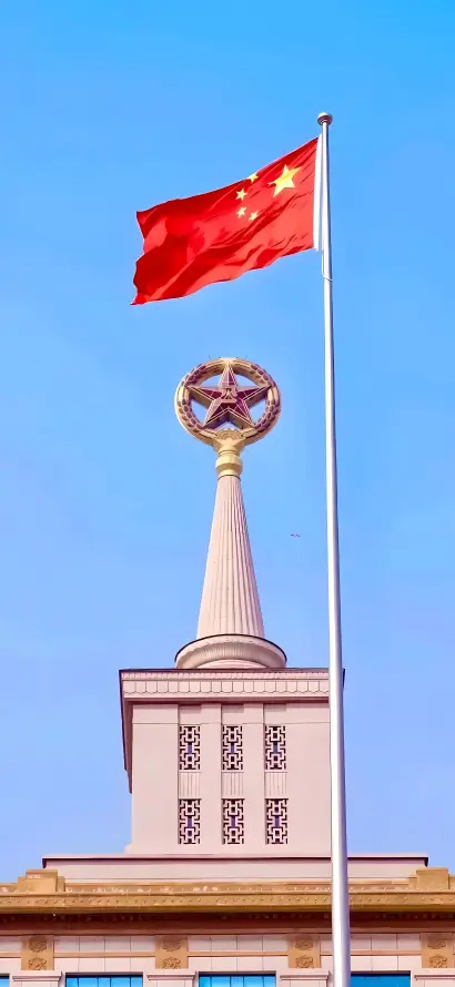4k尖塔壁纸 - 建筑 - 旗杆 - 晴朗「哲风壁纸」