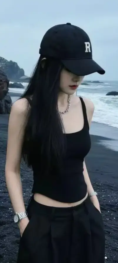 4k冷感壁纸 - 手表 - 海边 - 美女「哲风壁纸」