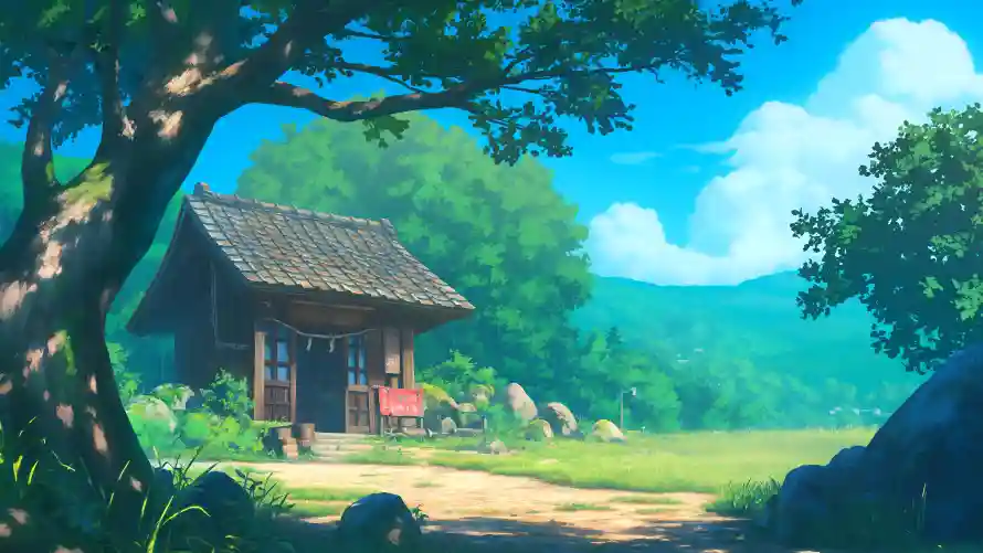 4k夏日壁纸-大树 - 山林-晴空「哲风壁纸」