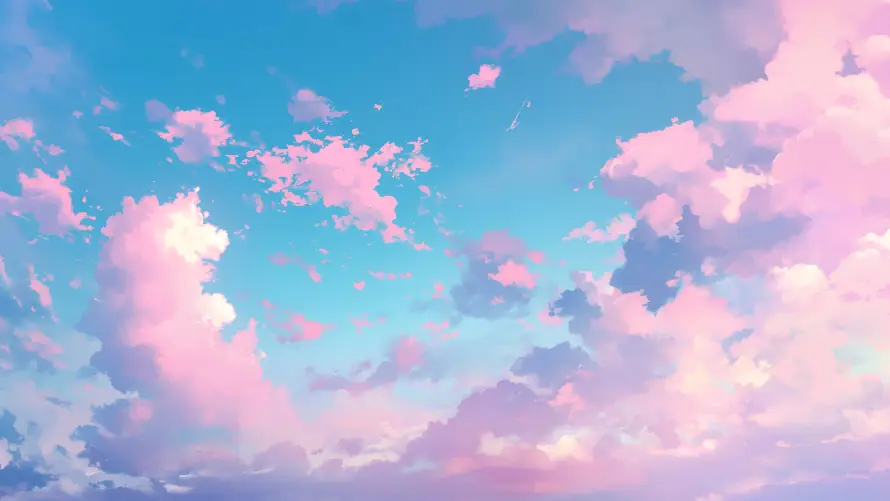 4k天空壁纸-晚霞 - 梦幻-治愈「哲风壁纸」