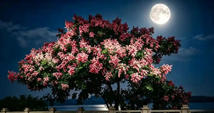 3k圆月壁纸-夜景 - 夜空-月夜「哲风壁纸」