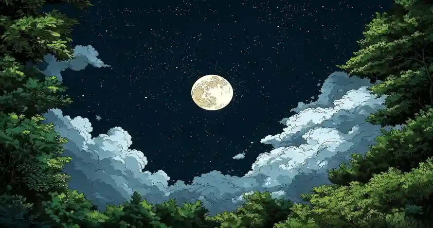 4k云朵壁纸 - 夜晚 - 夜空 - 星空「哲风壁纸」