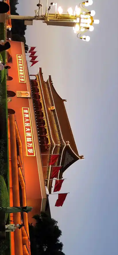 4k傍晚壁纸 - 北京 - 城楼 - 红墙「哲风壁纸」