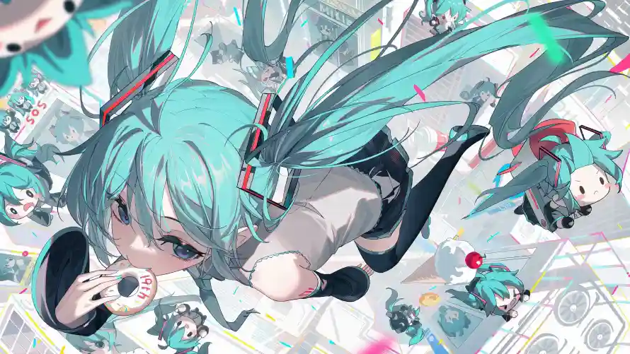 3kQ版壁纸-可爱 - 少女-插画「哲风壁纸」 3kQ版壁纸-可爱 - 少女-插画「哲风壁纸」