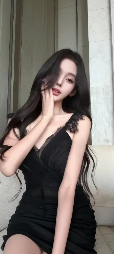4k坐姿壁纸 - 沙发 - 美女 - 氛围感「哲风壁纸」