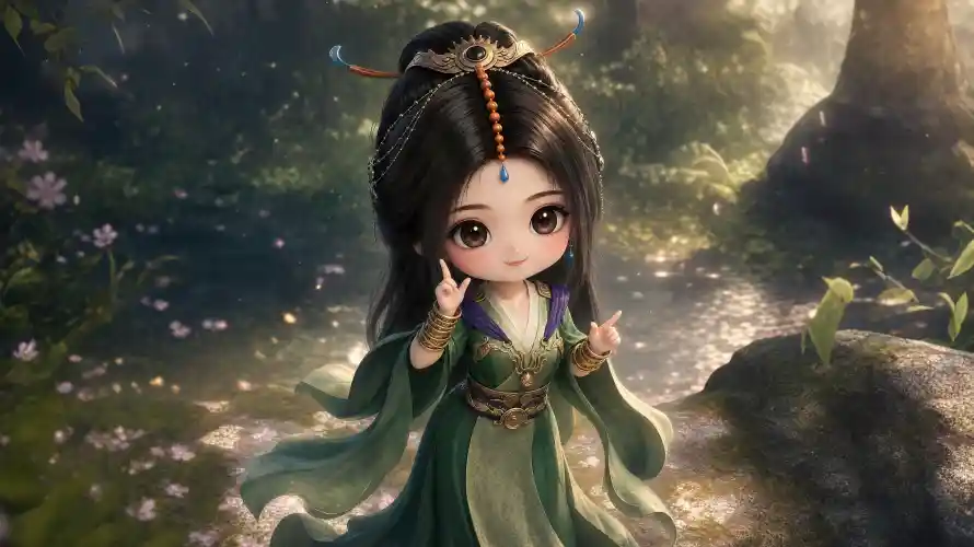 3k3D壁纸-Q版 - 仙侠-古风「哲风壁纸」