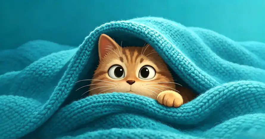 3k插画壁纸-暖萌 - 橘猫-治愈「哲风壁纸」
