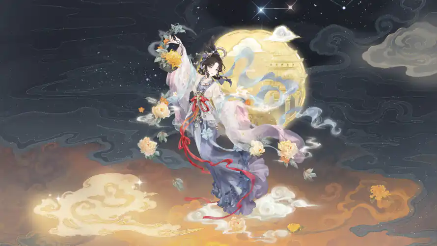 4k中秋壁纸-仙气 - 夜晚-嫦娥「哲风壁纸」 4k中秋壁纸-仙气 - 夜晚-嫦娥「哲风壁纸」