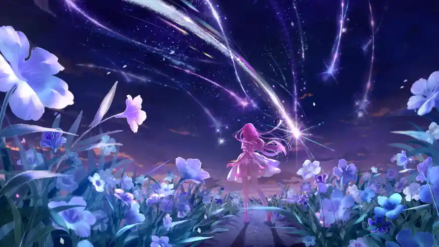 4k夜空壁纸 - 星光 - 暖暖 - 梦幻「哲风壁纸」