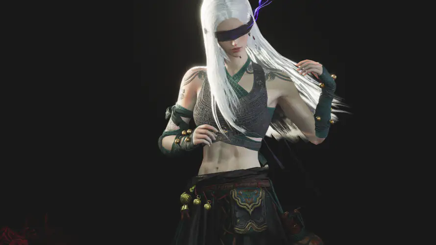 4k武侠壁纸 - 白发 - 蒙眼 - 黑裙「哲风壁纸」 4k武侠壁纸 - 白发 - 蒙眼 - 黑裙「哲风壁纸」