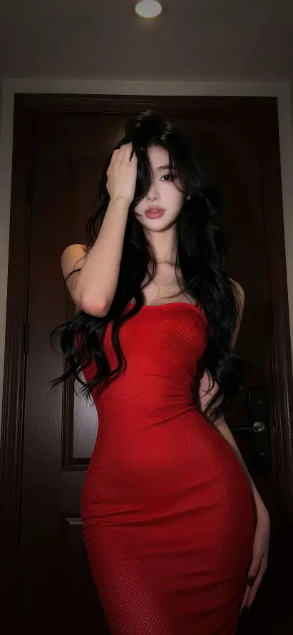 4k性感壁纸 - 美女 - 包臀裙 - 抹胸裙「哲风壁纸」