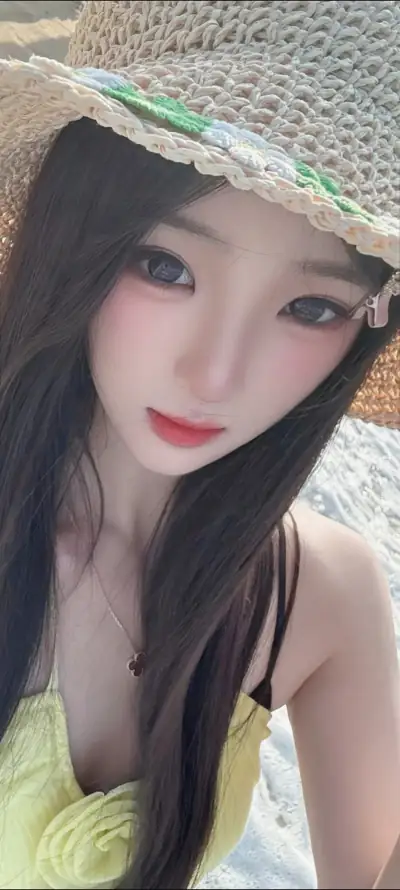 4k吊带壁纸 - 夏日 - 少女 - 海边「哲风壁纸」