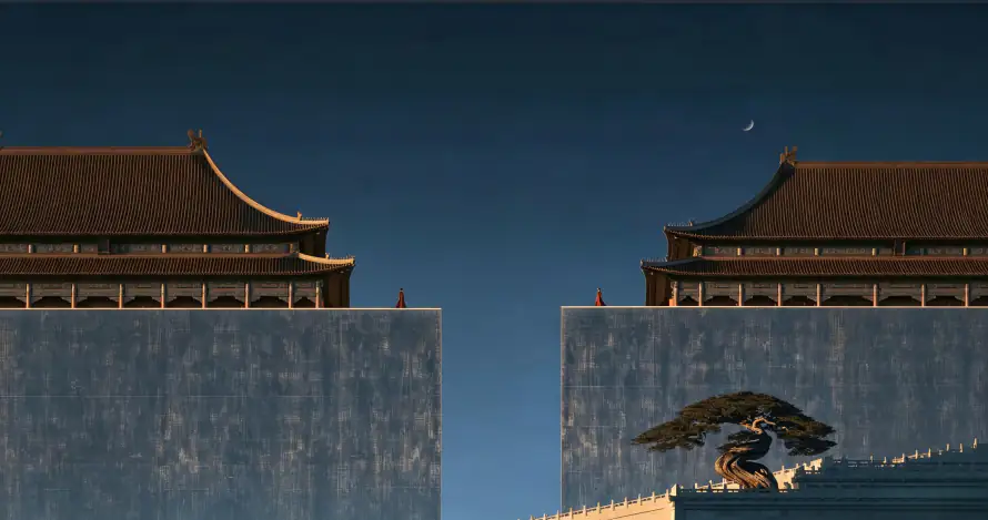 3k午门壁纸-国风 - 城墙-城楼「哲风壁纸」