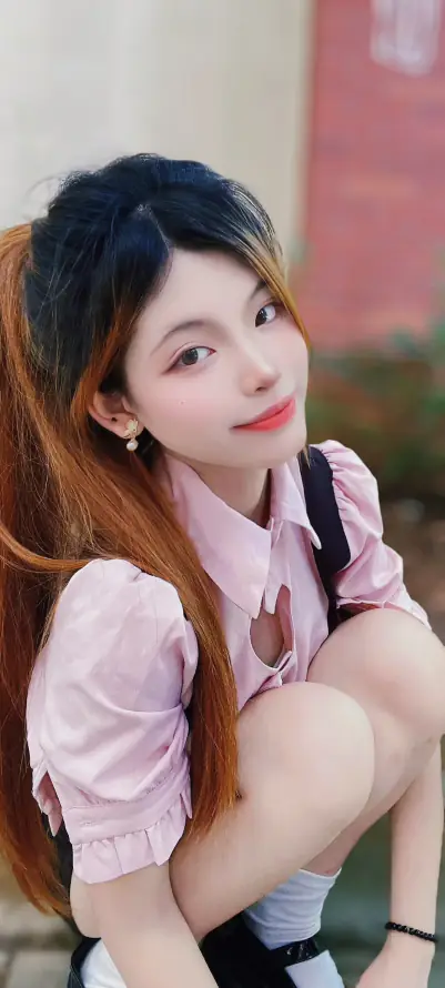 4k甜妹壁纸 - 白袜 - 红唇 - 美女「哲风壁纸」