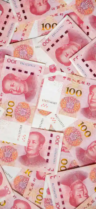 4k堆叠壁纸 - 现金 - 粉色 - 纸币「哲风壁纸」
