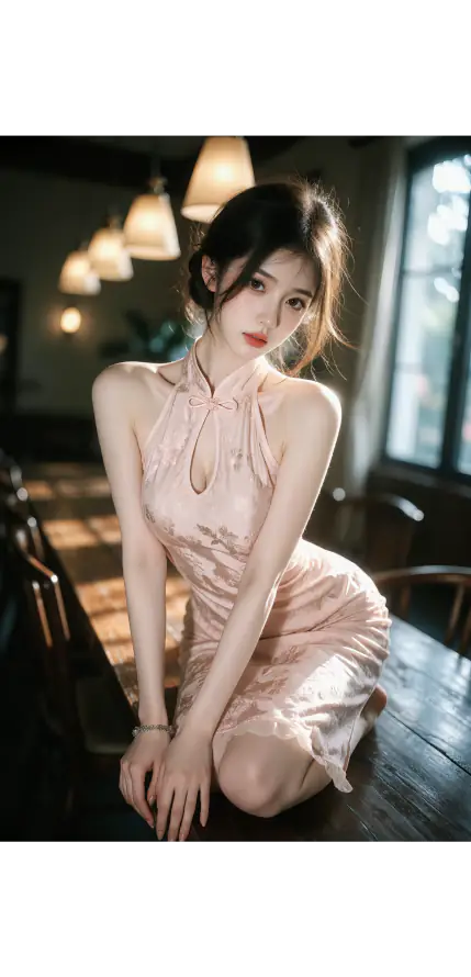 4k写真壁纸 - 吊灯 - 性感 - 暖光「哲风壁纸」