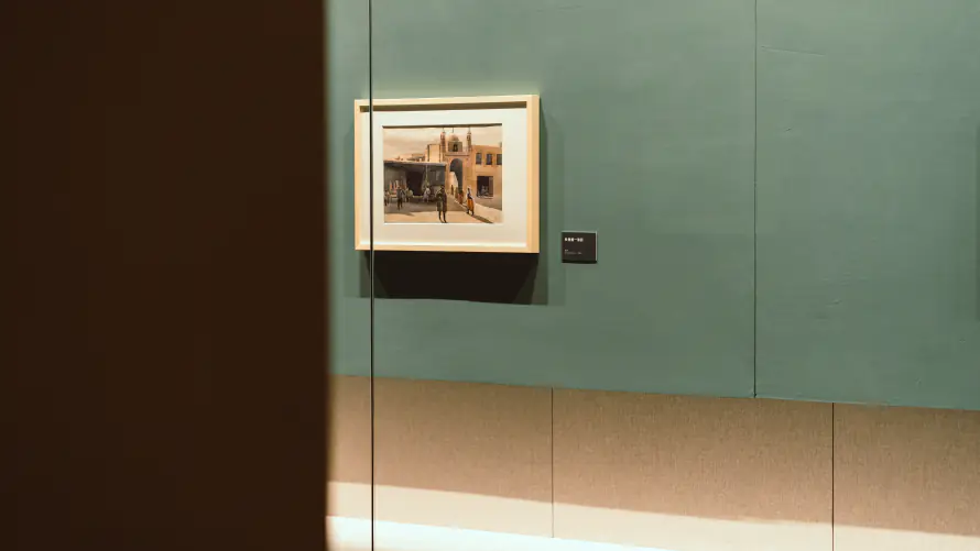 6k展厅壁纸-挂画 - 画展-美术馆「哲风壁纸」