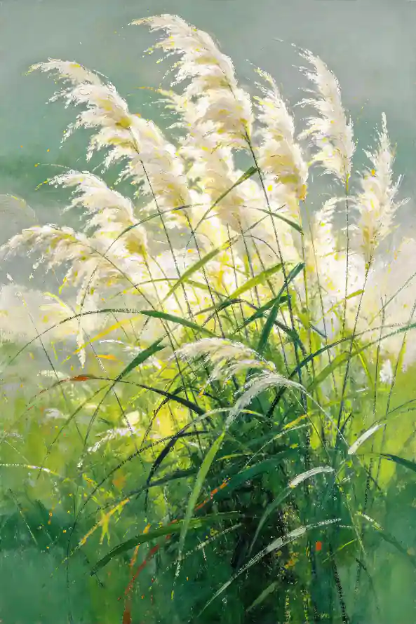 4k写意壁纸 - 手机 - 手绘 - 植物「哲风壁纸」