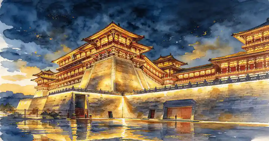4k古都壁纸 - 国风 - 城墙 - 城楼「哲风壁纸」