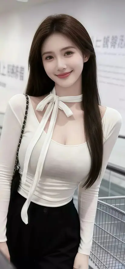 4k御姐壁纸 - 甜笑 - 美女 - 纯欲风「哲风壁纸」