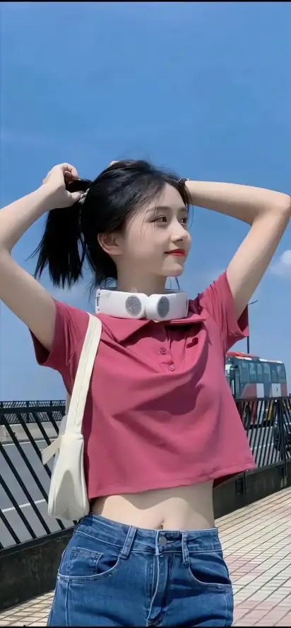 4k夏日壁纸 - 户外 - 清新 - 美女「哲风壁纸」