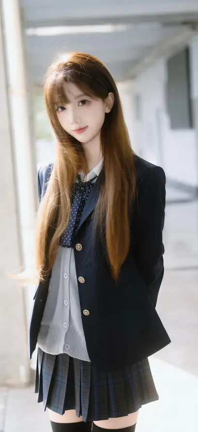 4k少女壁纸 - 校园 - 清纯 - 美女「哲风壁纸」