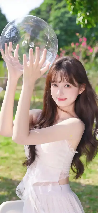 4k写真壁纸 - 少女 - 户外 - 清纯「哲风壁纸」