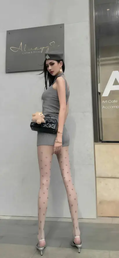 4k美女壁纸 - 街头 - 街拍 - 辣妹「哲风壁纸」