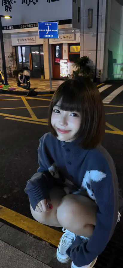 4k卫衣壁纸 - 少女 - 短发 - 美女「哲风壁纸」