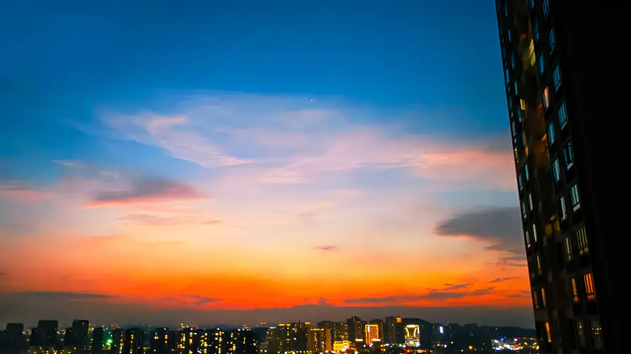 3k云层壁纸-夜景 - 天空-晚霞「哲风壁纸」