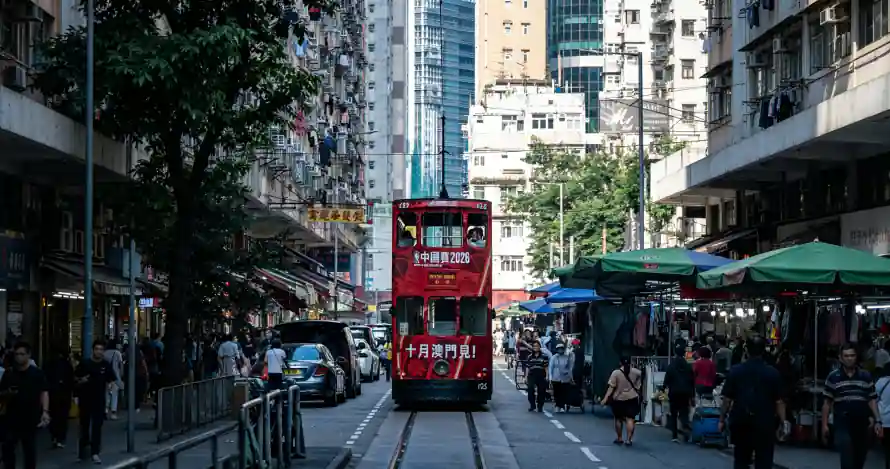 3k市集壁纸-港风 - 行人-街市「哲风壁纸」