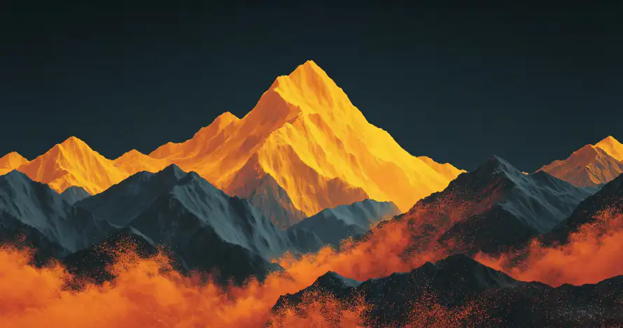4k壁纸壁纸 - 日照金山 - 电脑壁纸 - wallpaper「哲风壁纸」