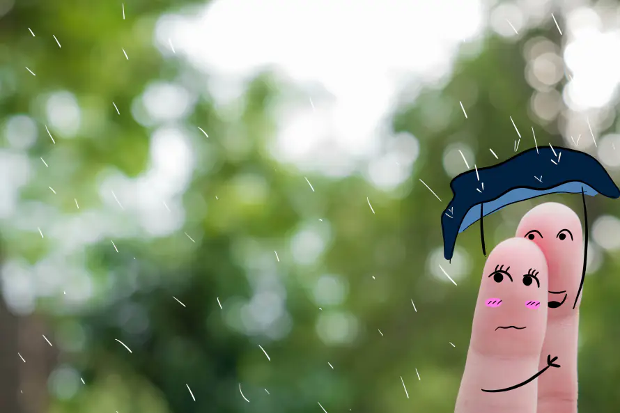4k下雨壁纸 - 依偎 - 情侣 - 手绘「哲风壁纸」 4k下雨壁纸 - 依偎 - 情侣 - 手绘「哲风壁纸」