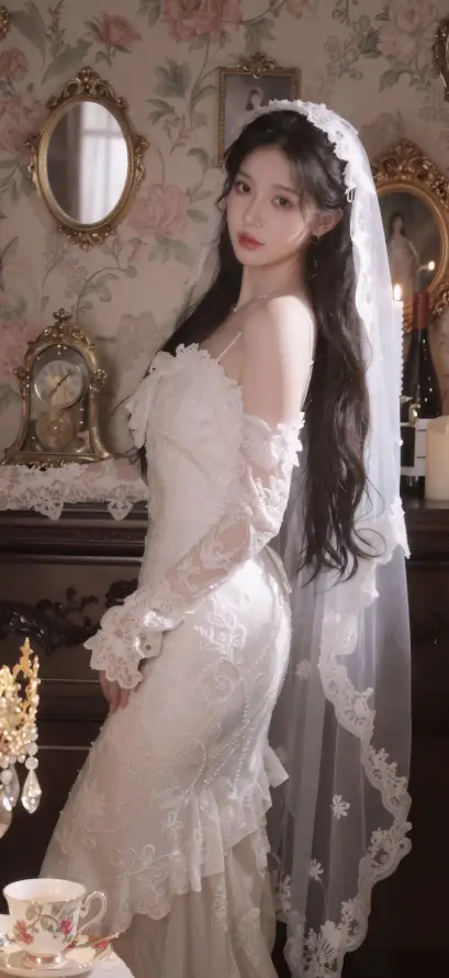 4k写真壁纸 - 头纱 - 婚纱 - 白纱「哲风壁纸」 4k写真壁纸 - 头纱 - 婚纱 - 白纱「哲风壁纸」