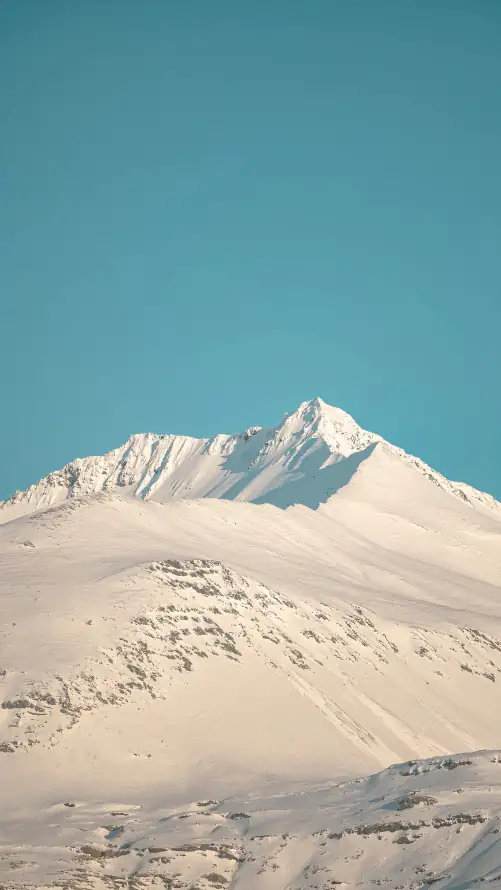 4k山峰壁纸 - 山脉 - 晴空 - 积雪「哲风壁纸」
