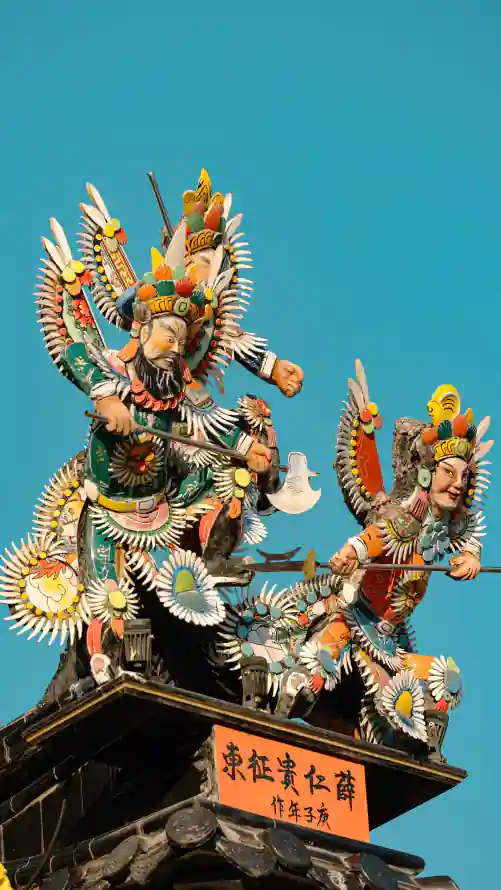 4k剪黏壁纸 - 武将 - 蓝天 - 风景「哲风壁纸」 4k剪黏壁纸 - 武将 - 蓝天 - 风景「哲风壁纸」